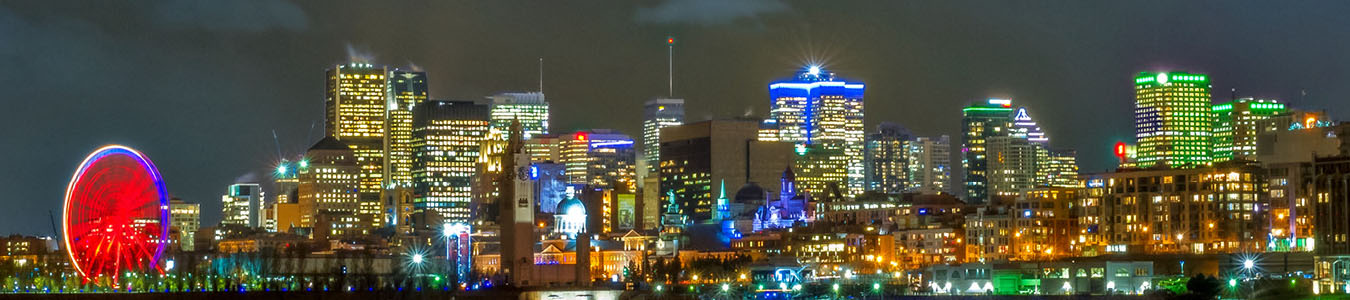 La belle ville de Montréal au Québec