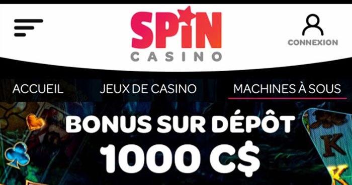 Spin Casino en ligne au Québec